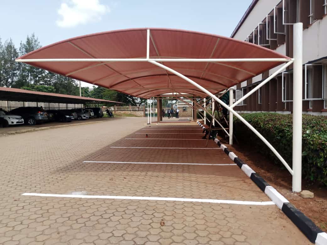 Matriarch Canopies Quote Tents Car Shades Pergolas Gazebos Parasols Screen Fence Extension Umbrellas Pool Shades Scaffolding Restaurant Shades Sail Camping Car-Ports Affordable Prices Kenya Nairobi Golden Shades Waterproof